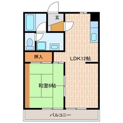 アーベイン中泉の物件間取画像